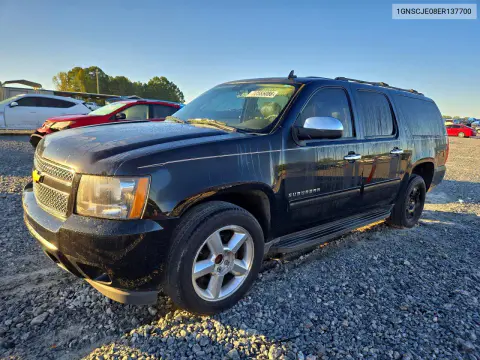 1GNSCJE08ER137700 — 2014 Chevrolet Suburban, Мелкие вмятины и царапины, фото до ремонта
