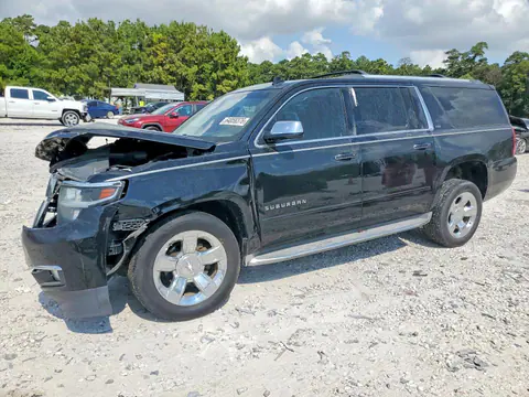 1GNSCKKCXFR162183 — 2015 Chevrolet Suburban, Передняя часть (Front End), фото до ремонта