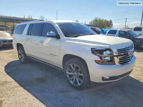 2015 Chevrolet Suburban C1500 Ltz VIN 1GNSCKKC7FR659613 фото 4