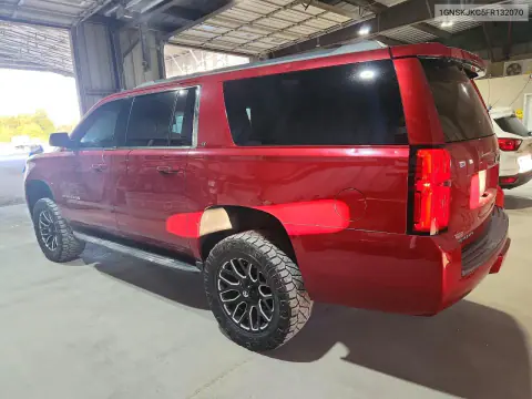 2015 Chevrolet Suburban K1500 Lt VIN 1GNSKJKC5FR132070 фото 2