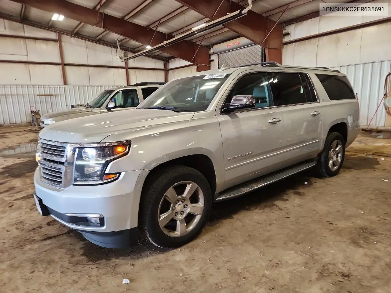 2015 Chevrolet Suburban K1500 Ltz VIN 1GNSKKKC2FR635691 фото 1