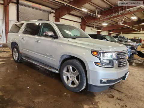 2015 Chevrolet Suburban K1500 Ltz VIN 1GNSKKKC2FR635691 фото 4