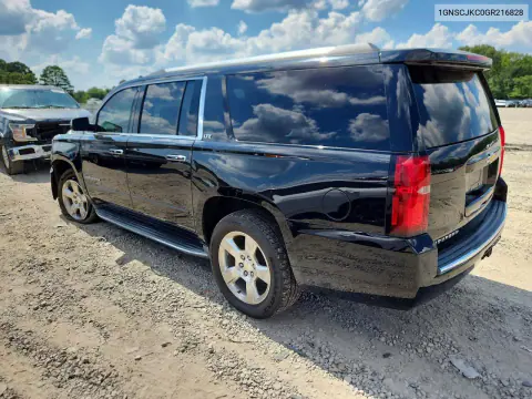2016 Chevrolet Suburban C1500 Ltz VIN 1GNSCJKC0GR216828 фото 2
