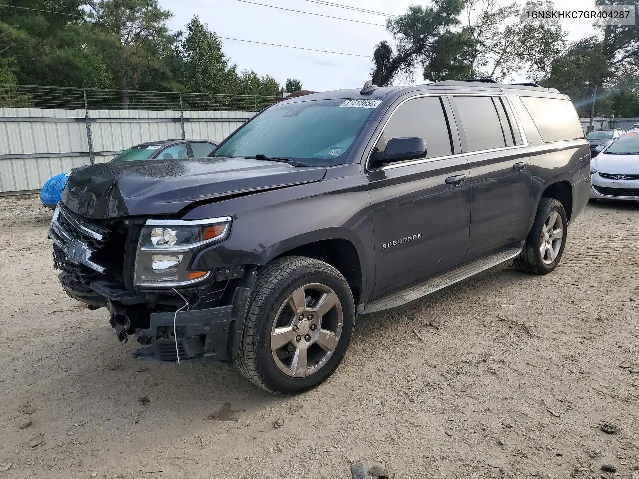 2016 Chevrolet Suburban K1500 Lt VIN 1GNSKHKC7GR404287 фото 1