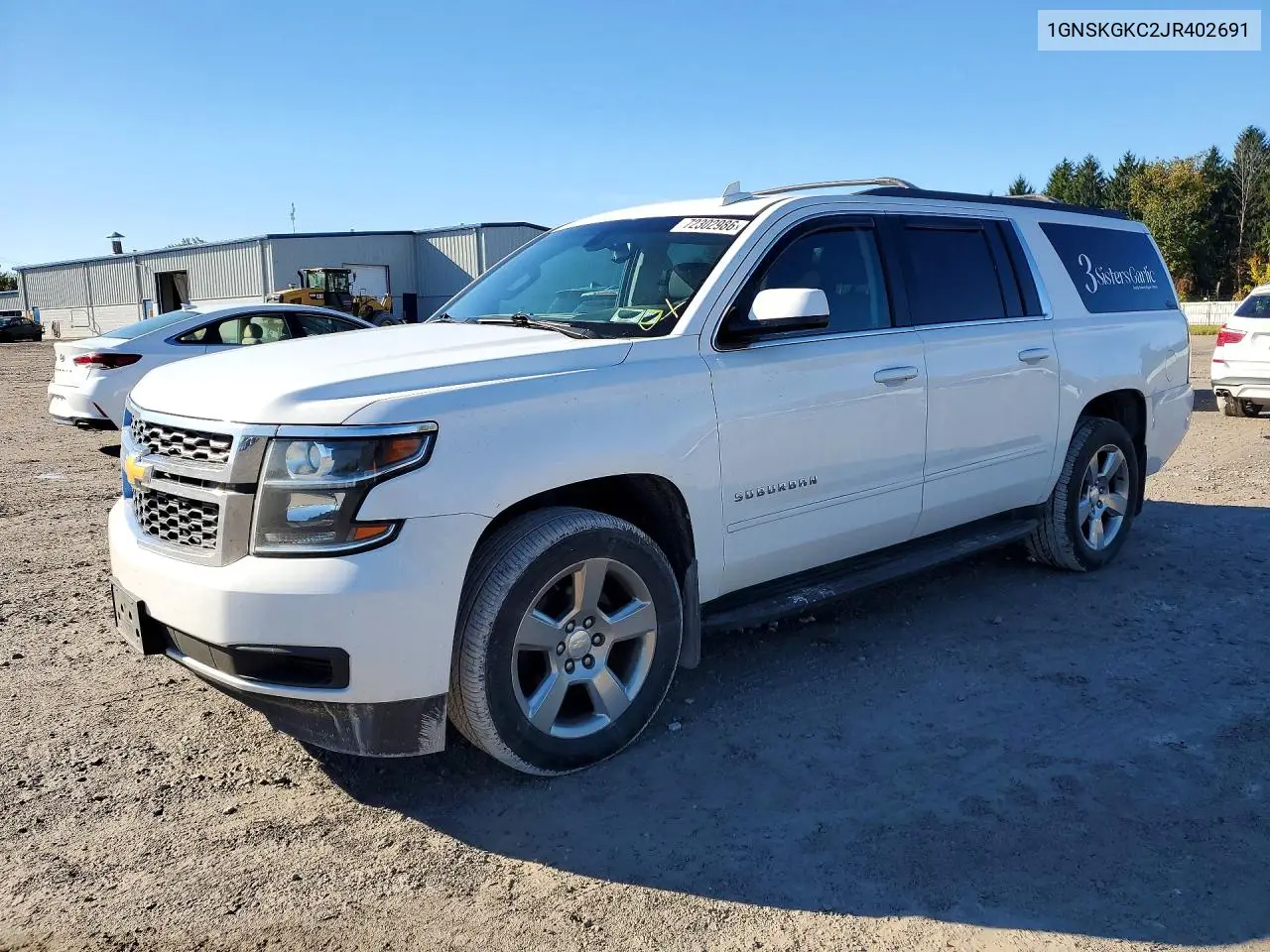 2018 Chevrolet Suburban K1500 Ls VIN 1GNSKGKC2JR402691 фото 1