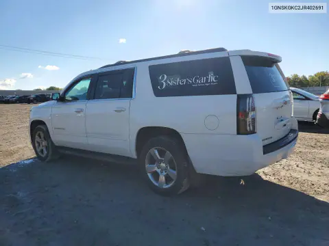 2018 Chevrolet Suburban K1500 Ls VIN 1GNSKGKC2JR402691 фото 2