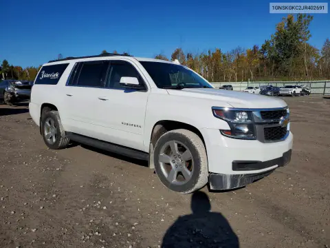 2018 Chevrolet Suburban K1500 Ls VIN 1GNSKGKC2JR402691 фото 4