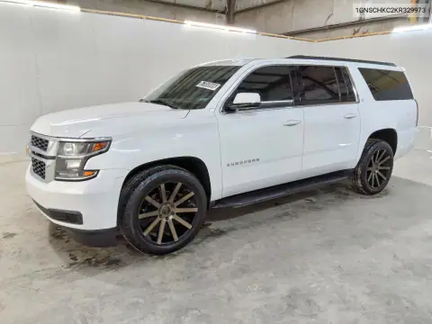 1GNSCHKC2KR329973 — 2019 Chevrolet Suburban, Мелкие вмятины и царапины, фото до ремонта