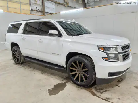 1GNSCHKC2KR329973 — 2019 Chevrolet Suburban, фото 4 с аукциона Copart 15.10.2026, Мелкие вмятины и царапины