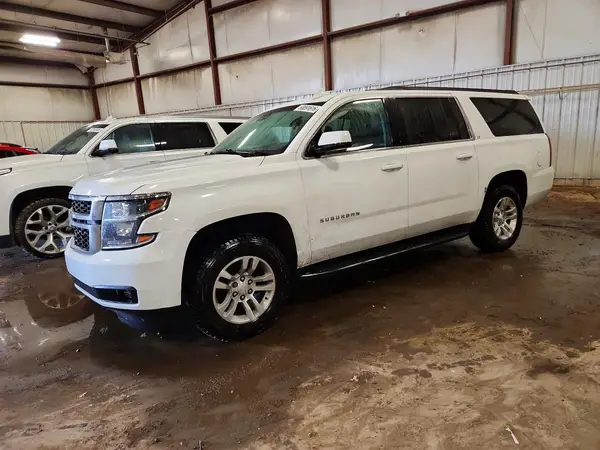 1GNSKHKC5KR342459 — 2019 Chevrolet Suburban, Передняя часть (Front End), фото до ремонта