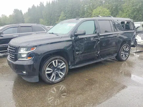 1GNSKJKJ9KR184844 — 2019 Chevrolet Suburban, Задняя часть (Rear End), фото до ремонта