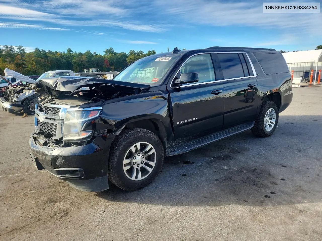2019 Chevrolet Suburban K1500 Lt VIN 1GNSKHKC2KR384264 фото 1