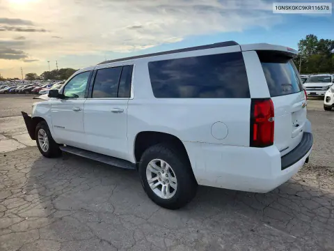 2019 Chevrolet Suburban K1500 Ls VIN 1GNSKGKC9KR116578 фото 2