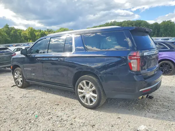 1GNSKGKL5MR132652 — 2021 Chevrolet Suburban, фото 2 с аукциона Copart 02.10.2026, Боковая часть