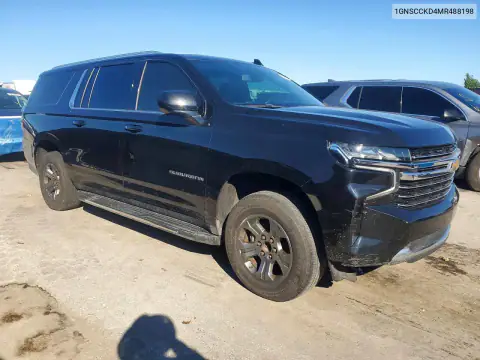 1GNSCCKD4MR488198 — 2021 Chevrolet Suburban, фото 4 с аукциона Copart 20.10.2026, Мелкие вмятины и царапины