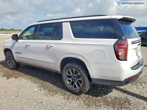 2022 Chevrolet Suburban K1500 Z71 VIN 1GNSKDKD1NR283397 фото 2
