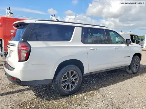 2022 Chevrolet Suburban K1500 Z71 VIN 1GNSKDKD1NR283397 фото 3
