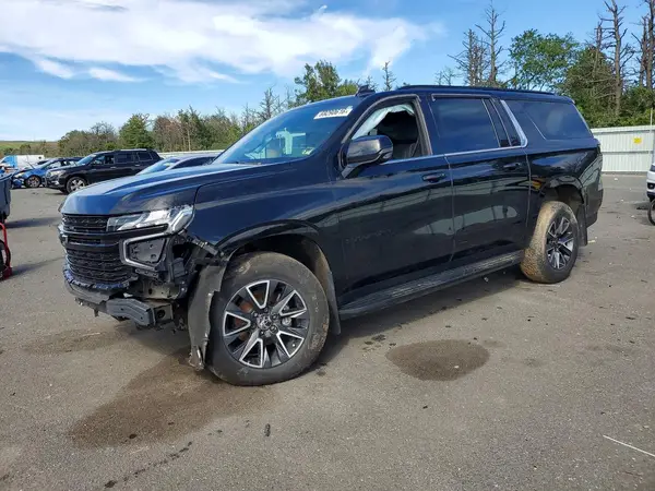 1GNSKEKD6PR295604 — 2023 Chevrolet Suburban, Передняя часть (Front End), фото до ремонта
