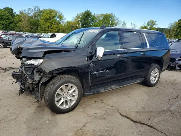 1GNSKFKD8PR559430 — 2023 Chevrolet Suburban, Передняя часть (Front End), фото до ремонта