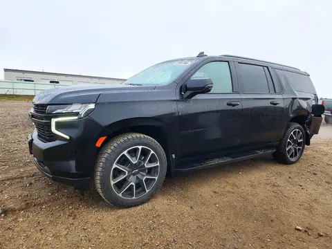 1GNSKEKD8PR239938 — 2023 Chevrolet Suburban, Задняя часть, фото до ремонта