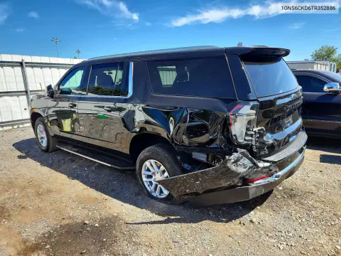 2026 Chevrolet Suburban K1500 Lt VIN 1GNS6CKD6TR352886 фото 2