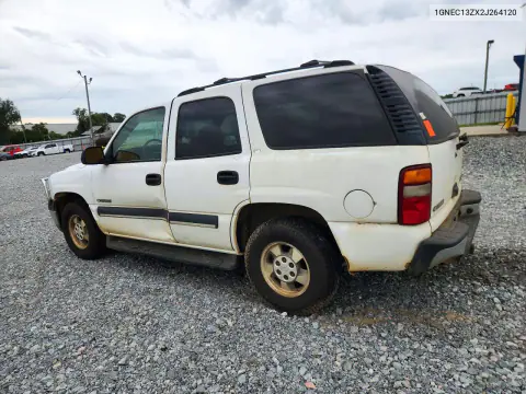 2002 Chevrolet Tahoe C1500 VIN 1GNEC13ZX2J264120 фото 2