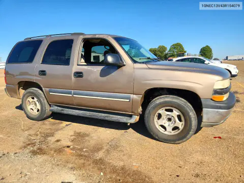 2003 Chevrolet Tahoe C1500 VIN 1GNEC13V43R154079 фото 4