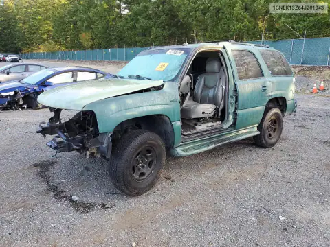 1GNEK13Z64J201943 — 2004 Chevrolet Tahoe, Разукомплектован, фото до ремонта