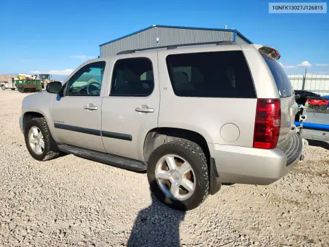 2007 Chevrolet Tahoe K1500 VIN 1GNFK13027J126815 фото 2