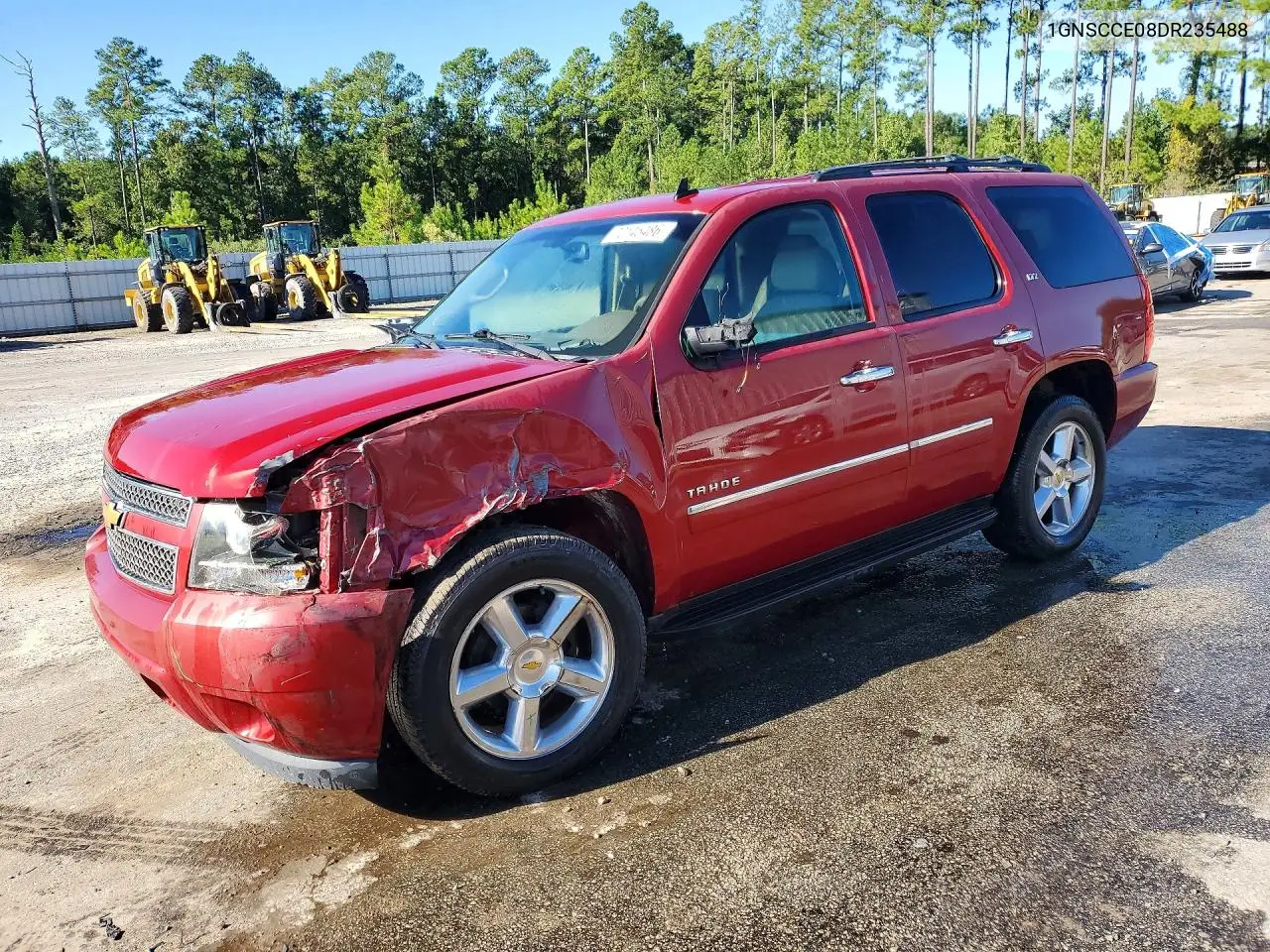 2013 Chevrolet Tahoe C1500 Ltz VIN 1GNSCCE08DR235488 фото 1
