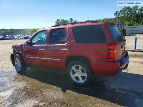 2013 Chevrolet Tahoe C1500 Ltz VIN 1GNSCCE08DR235488 фото 2