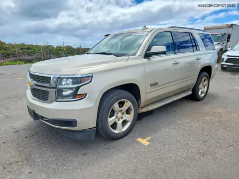 1GNSCBKC2FR712542 — 2015 Chevrolet Tahoe, Сторона, фото до ремонта