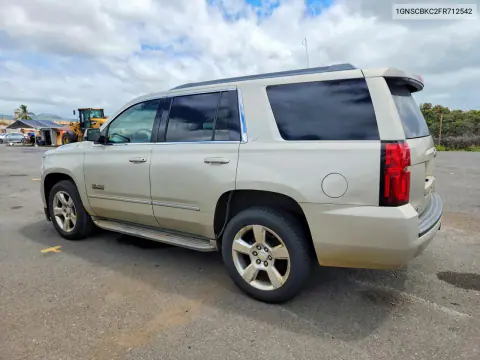 2015 Chevrolet Tahoe C1500 Lt VIN 1GNSCBKC2FR712542 фото 2