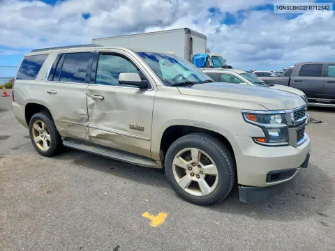 2015 Chevrolet Tahoe C1500 Lt VIN 1GNSCBKC2FR712542 фото 4