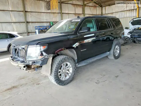 1GNSKBKC9FR253996 — 2015 Chevrolet Tahoe, Передняя часть, фото до ремонта