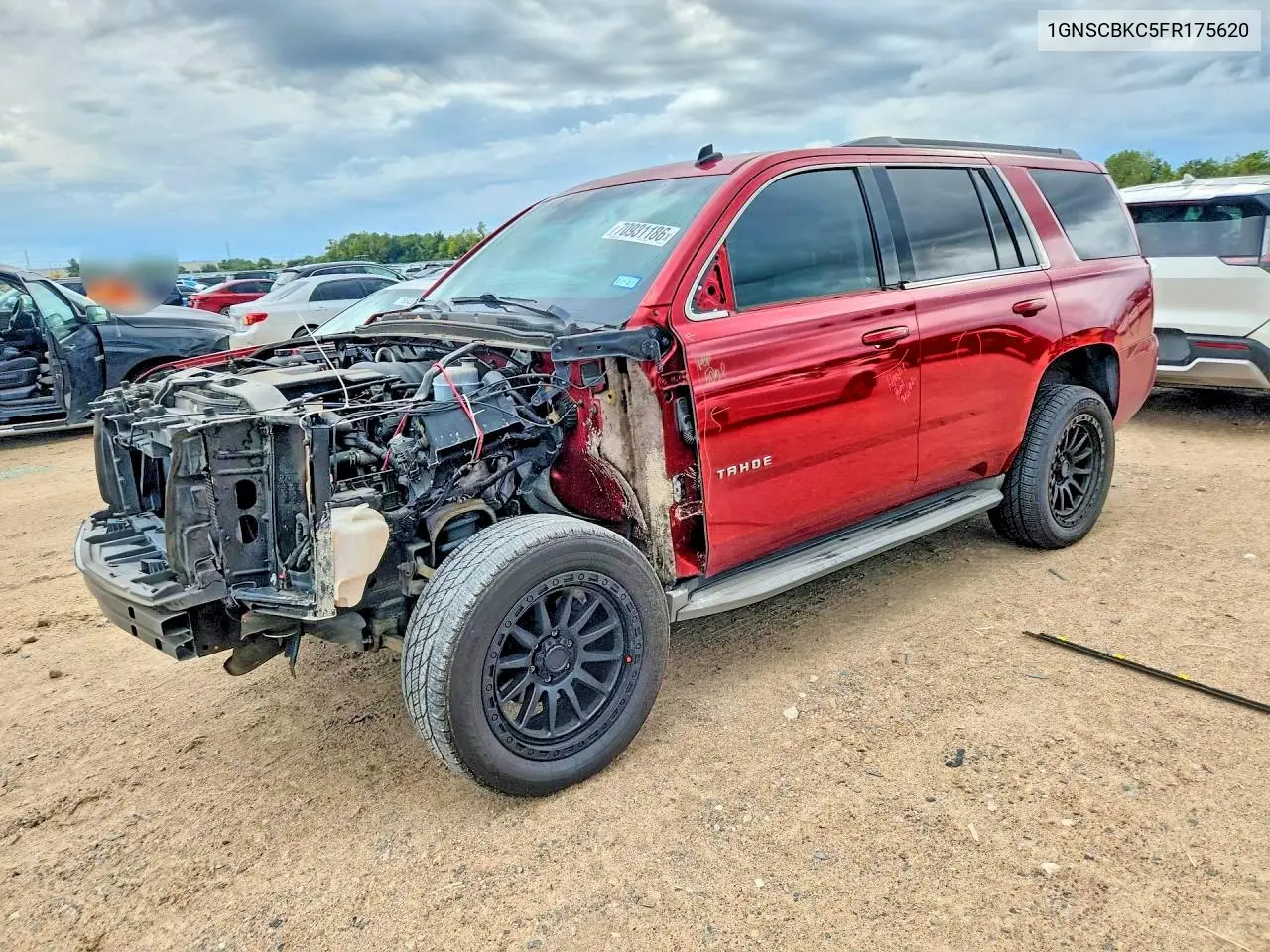 2015 Chevrolet Tahoe C1500 Lt VIN 1GNSCBKC5FR175620 фото 1