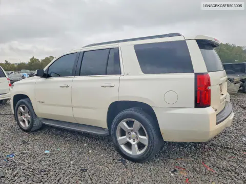 2015 Chevrolet Tahoe C1500 Lt VIN 1GNSCBKC5FR503005 фото 2
