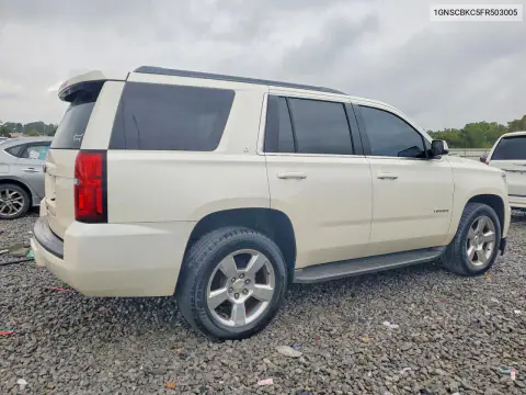 2015 Chevrolet Tahoe C1500 Lt VIN 1GNSCBKC5FR503005 фото 3