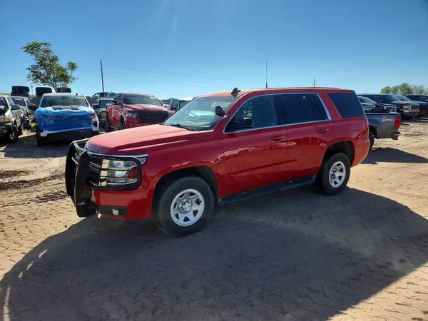 1GNSKFEC5GR355249 — 2016 Chevrolet Tahoe, Передняя часть (Front End), фото до ремонта