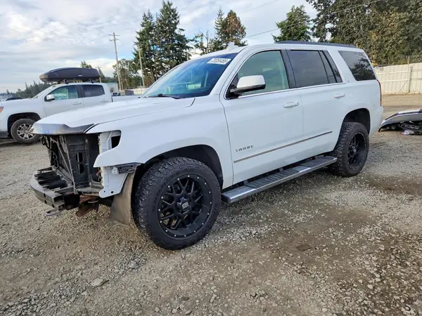 1GNSKBKC1GR468760 — 2016 Chevrolet Tahoe, Передняя часть (Front End), фото до ремонта