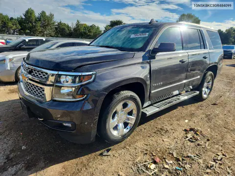2016 Chevrolet Tahoe K1500 Lt VIN 1GNSKBKC3GR484099 фото 1