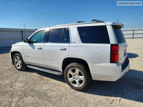 2016 Chevrolet Tahoe C1500 Ltz VIN 1GNSCCKC7GR172239 фото 2