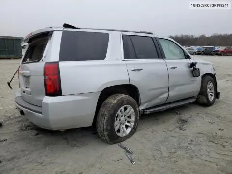 2016 Chevrolet Tahoe C1500 Lt VIN 1GNSCBKC7GR298241 фото 3