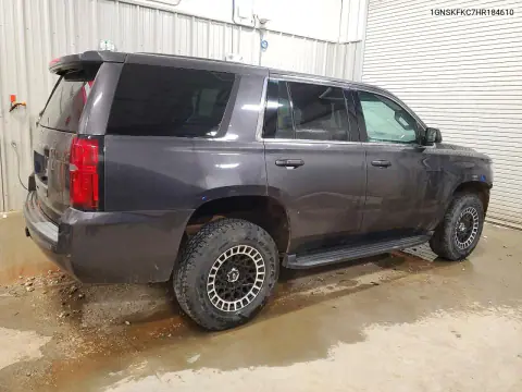 2017 Chevrolet Tahoe Special VIN 1GNSKFKC7HR184610 фото 3