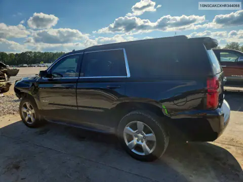 2017 Chevrolet Tahoe C1500 Ls VIN 1GNSCAKCXHR344088 фото 2