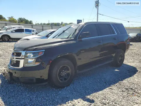 1GNLCDEC6HR310165 — 2017 Chevrolet Tahoe, Передняя часть, фото до ремонта
