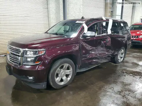 1GNSKCKC9HR325174 — 2017 Chevrolet Tahoe, Сторона, фото до ремонта