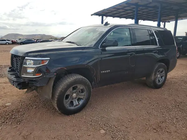 1GNSKAECXJR297942 — 2018 Chevrolet Tahoe, Передняя часть (Front End), фото до ремонта