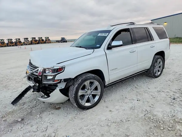 1GNSCCKC7JR155867 — 2018 Chevrolet Tahoe, Передняя часть (Front End), фото до ремонта
