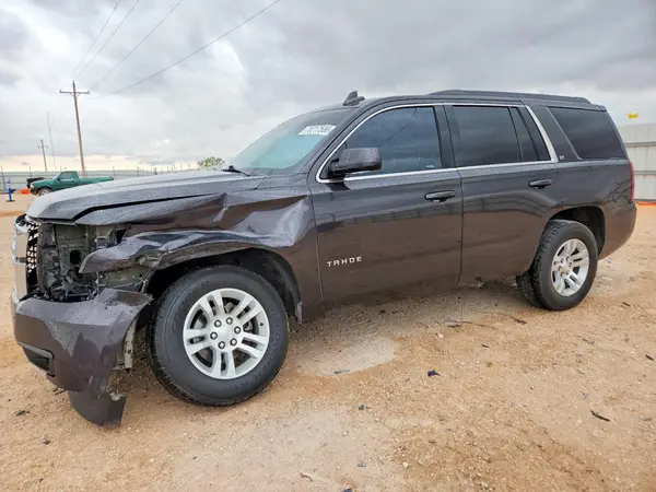 1GNSKBKCXJR341433 — 2018 Chevrolet Tahoe, Передняя часть (Front End), фото до ремонта